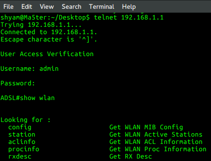 hacking router