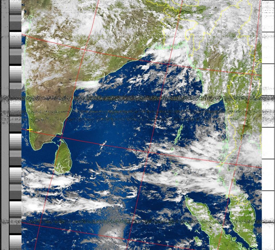 NOAA 19 india image
